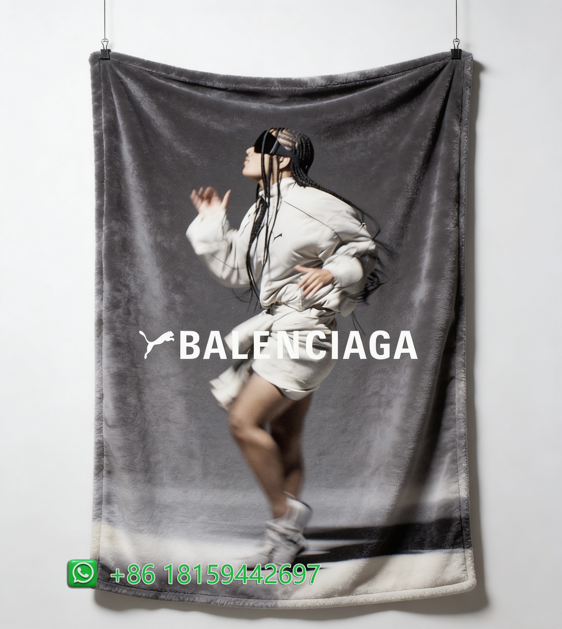 Balenciaga Throw Blankets